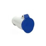 Acoplamento Newkon 2 Pinos + Terra 16A 200V/250V 6H AZ IP44