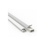 Canaleta 20X10, canaleta branca, canaleta fita dupla face, canaleta para fios, canaleta elétrica, instalação elétrica, caixa com 25 peças, material elétrico, EletroAgora, canaleta de qualidade.