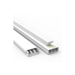 Canaleta 40X15 Branca Fita Dupla Face Caixa Com 12 Peças