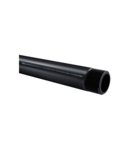 Eletroduto De PVC Preto Com Rosca - 3 Metros - EletroAgora