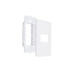 Placa 4X2 Com Módulo Horizontal Com Suporte para 3 Módulos Stella