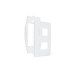 Placa 4X2 Com 2 Módulos Separados Com Suporte 3 Módulos Stella