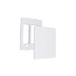 Placa Cega 4X4 Com Suporte Para 6 Módulos Stella