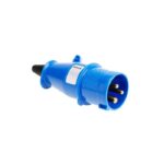 Plug Newkon 2 Pinos + Terra 16 Amperes 200V-250V 6H AZ IP44